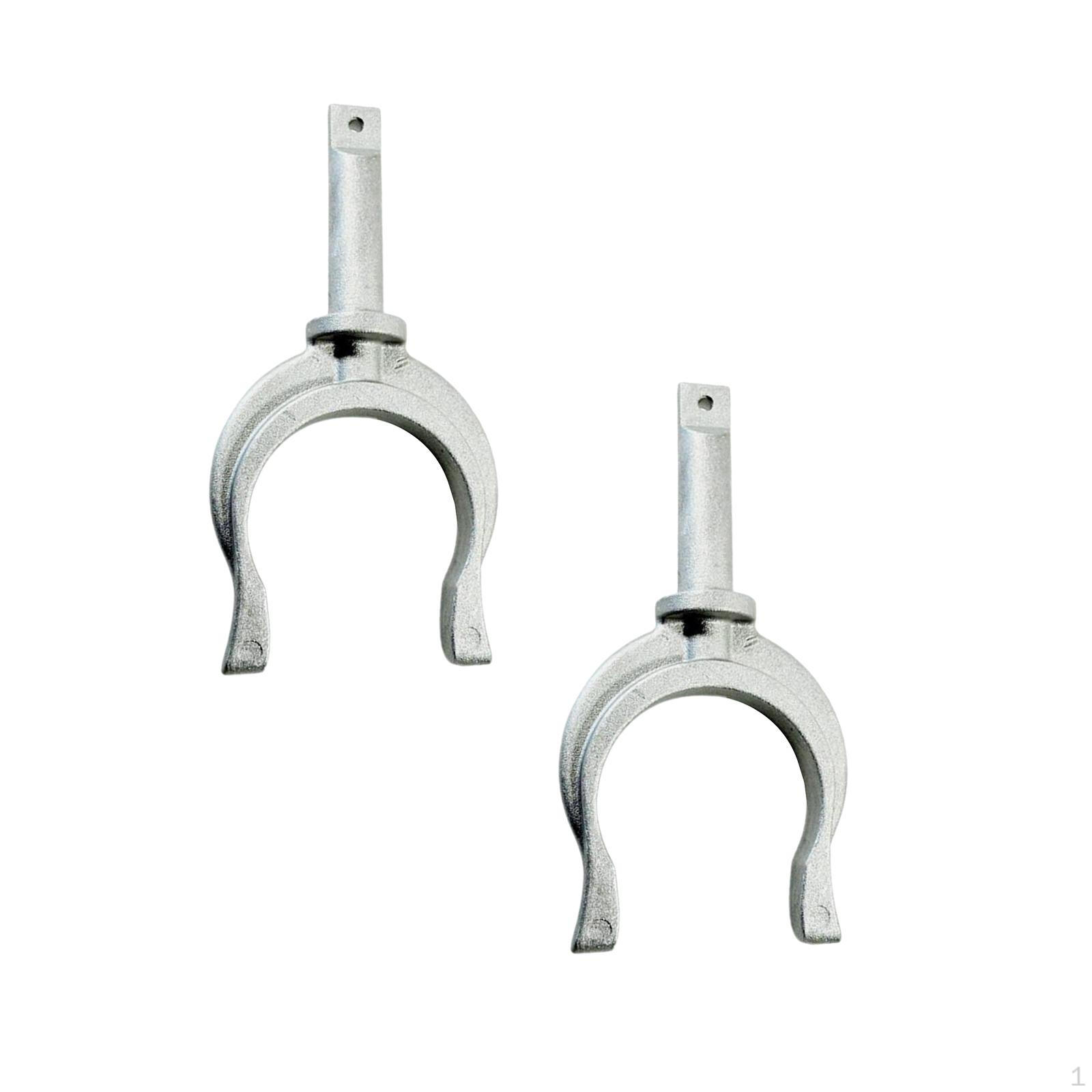 

2x Aluminum Marine Boat Oarlock Oar Lock Rowlock Side Mount Sturdy Portable