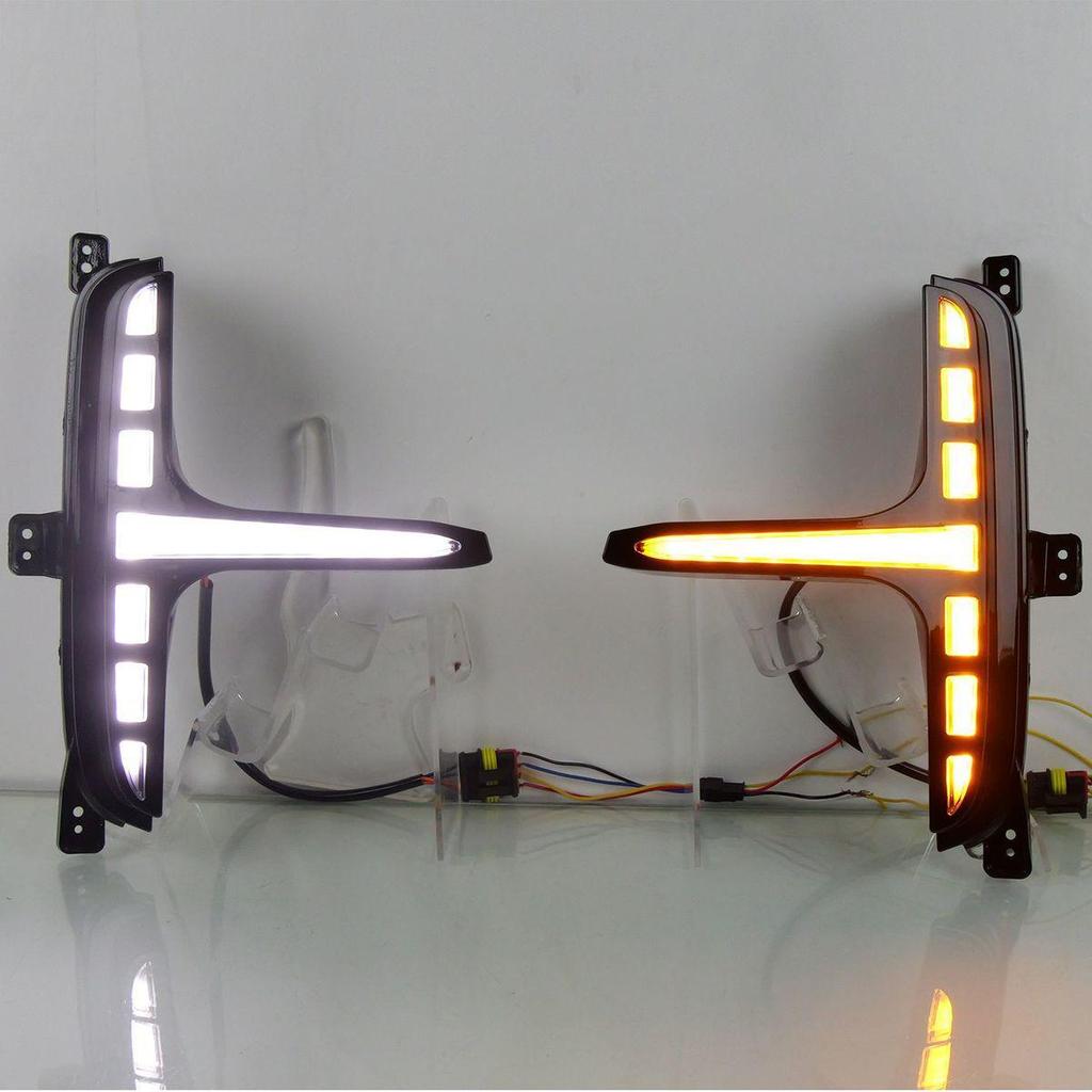 LED Daytime Running Lights & Turn Signals for 23-25 Hongqi H5: Fog Light Modification