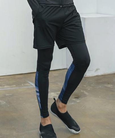 Tyubeuteuli Men'S Water Multi Leggings Pants A503 Black