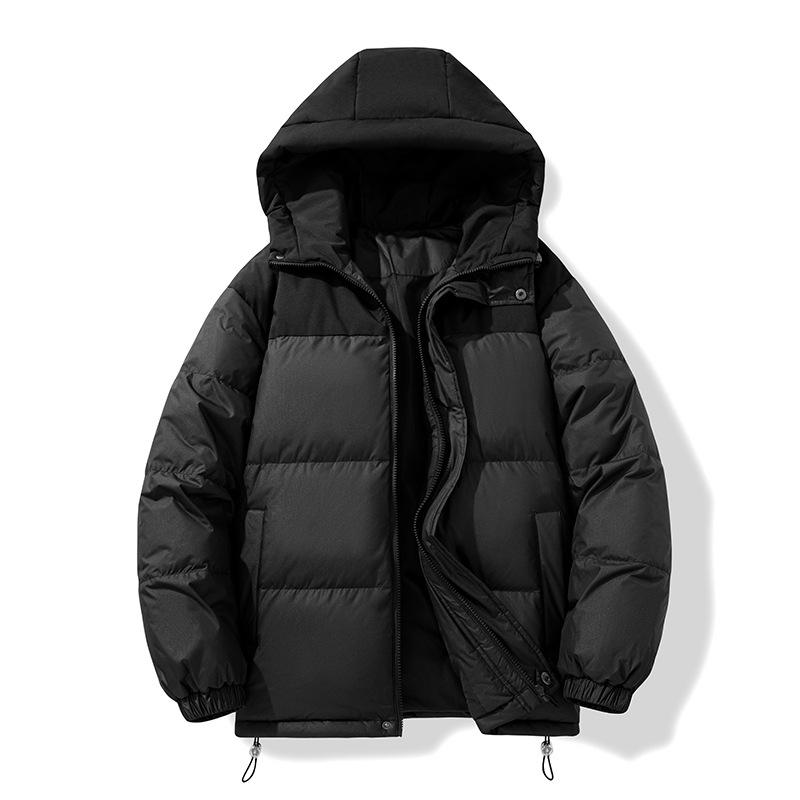 2025 Men's Daily Short Jacket Fleece-Lined WindproofWarm Thickened Coat