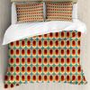 Retro Duvet Cover Set Disco Night Bedding Set for Boys Girls Cassette Tape Party Comforter Cover Soft Polyester Quilt Cover
