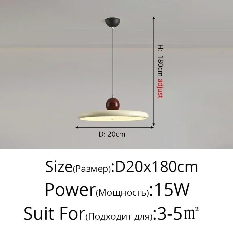

Modern Minimalist LED Eye Protection Dining Table Pendant Lamp Designer Bar Bedroom Kitchen Retro Chandelier Art Decor Lighting 3 Colors no remote