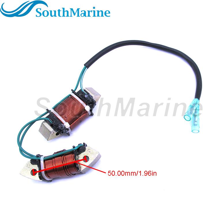 855944T01 Alternator Coil for Mercury Mariner Outboard Engine 8HP 9.9HP Boat Motor