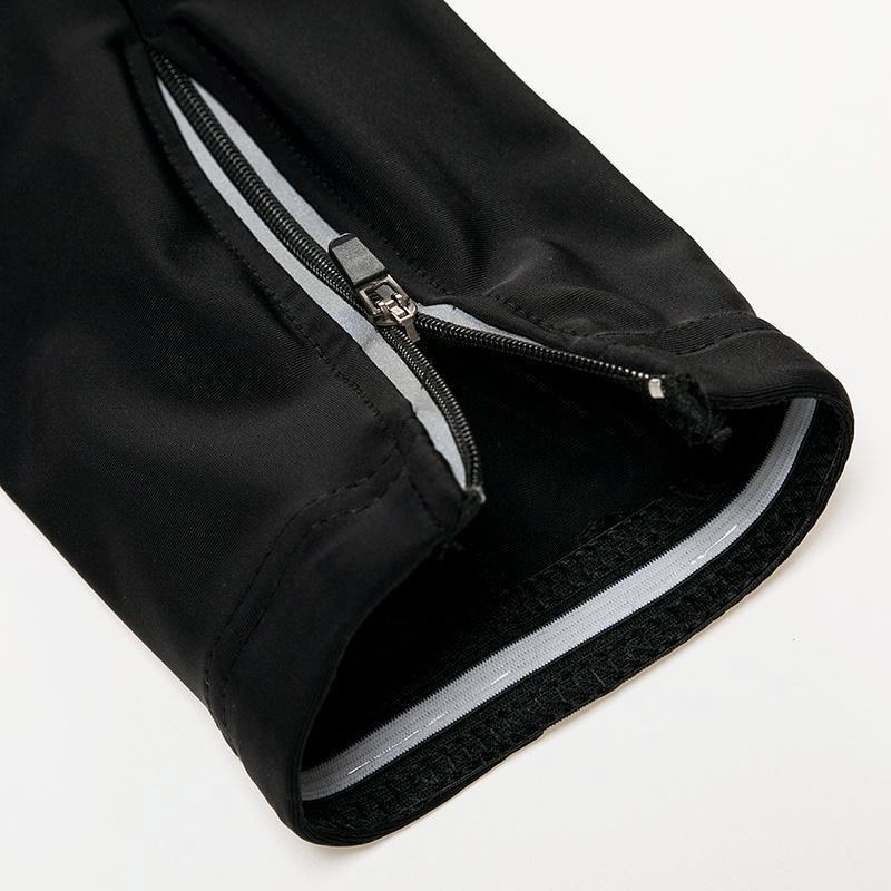 Jezdecké dresy Cyklistické oblečení Set Muži Dlouhý rukáv Černý bryndák Kalhoty Oblečení na kolo