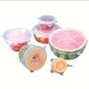 6Pcs Silicone Stretch Lids, Reusable Food Storage Covers for Bowls, Fits Various Containers, Microwave & Freezer Safe