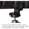 Haoge LMR-SM140S Lens Color Replacement Foot Tripod Mount Ring Stand Base for Sigma 100-400mm F5-6.3 DG DN OS Lens and Sony E Mount Art 105mm F1.4 DG 