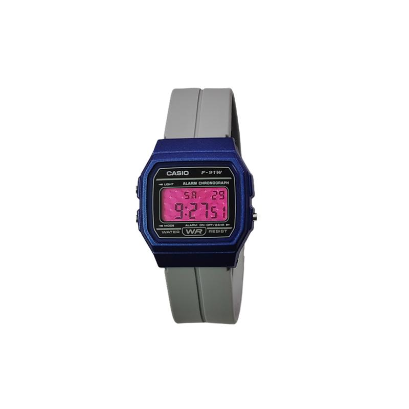 CASIO Customized watch modified series gray resin case waterproof 200 meters A168WERB-2A modified-Twilight Star Flame Quar A168WERB-2A