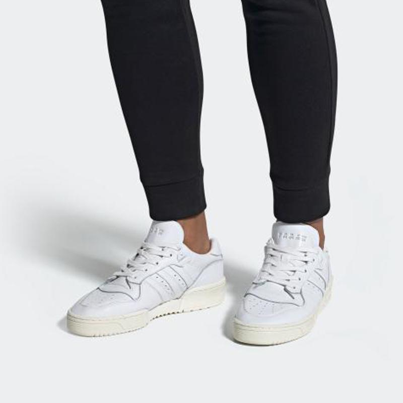 Adidas Rivalry Low 'Triple White' Sneakers EE9139