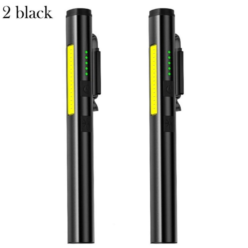 4 In 1 Rechargeable Pen Torchlight Outdoor Portable Handheld Ultra Bright Work Light Multifunctional LED Flashlight