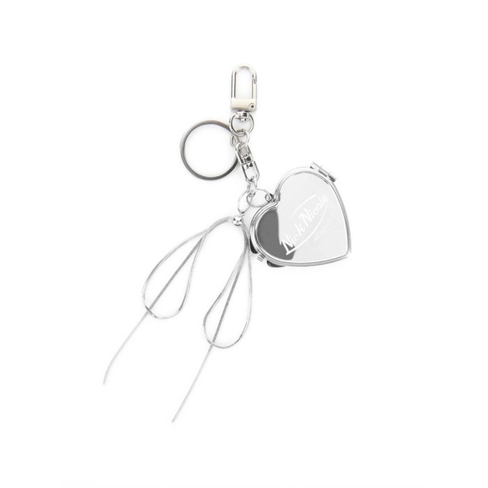 

NICK&NICOLE HEART IN BUTTERFLY KEYRING_SILVER FREE