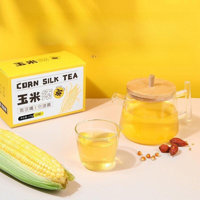 Maïs Whisker Bittere Boekweit Thee, Witte Theezakje Brouwthee, Maïs Whisker Thee