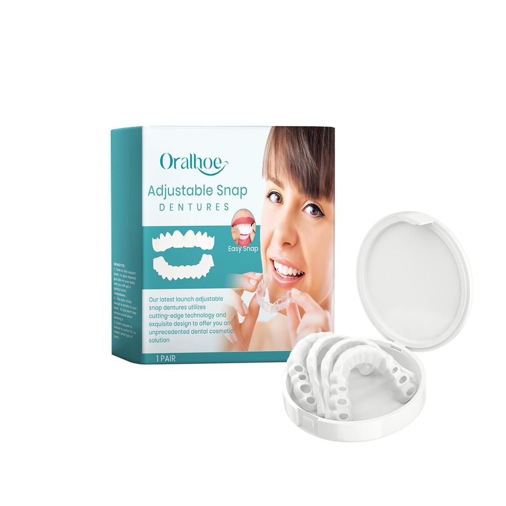 Oralhoe Silikon Verstellbare Prothesen Passen sich bequem Ihrer Mundform an Mehrere Größen, um individuellen Bedürfnissen gerecht zu werden