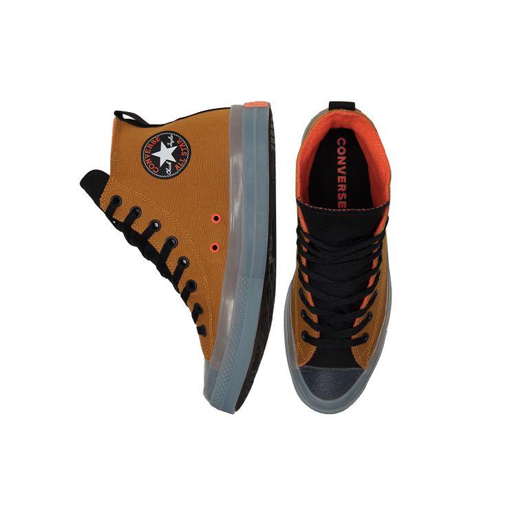 Converse Baskets Montantes Chuck Taylor All Star CX Doublées Polaire Blé Unisexe Tan Noir Mangue Sauvage 170998C