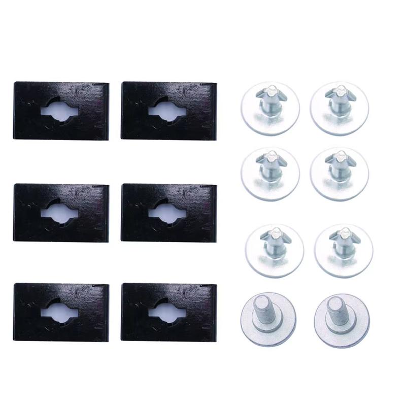 14PCS Radiator Engine Access Cover Pin Clip Screw 90674-TY2-A01 Lower Engine Cover Bolt 90105-TBA-A00 For Honda Accord CRV Civic