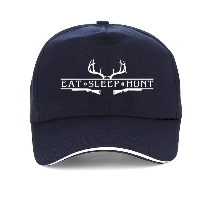 Mysterious Eat Sleep Hunting Deer Men Hat Outdoor Hunting Dad Hats Extreme Movement Baseball Cap Adjustable Snapback Caps Gorro