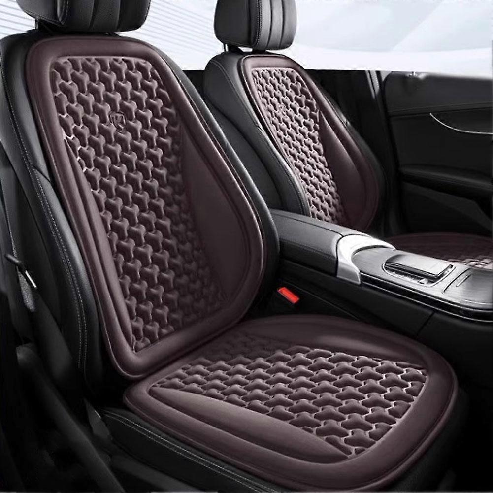Coprisedile Auto Estivo 3D Traspirante Seta di Ghiaccio Cuscino per Sedile Auto Design Convesso