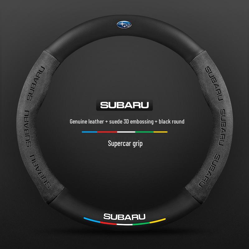 Κάλυμμα Τιμονιού για Subaru: Forester, Outback, Legacy, Impreza, XV/WRX/BRZ - Κάλυμμα Λαβής από Ανθρακονήματα