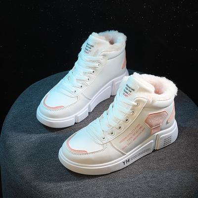 Stivali Invernali da Donna alla Moda Stivaletti da Donna Scarpe in Cotone Stivali da Neve da Donna Plateau Botas Mujer Tengono Caldo Scarpe Peluche da Donna