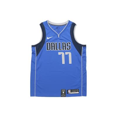 Koszulka Swingman NBA Luka Doncic Dallas Mavericks Nr. 77 Męska Koszulka Niebieska 864469-487