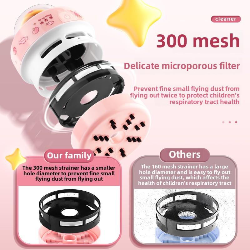 Practical Desktop Vacuum Cleaner Electric Student Suction Eraser Shavings Pencil Shavings Cleaning Dust Keyboard Cleaning Tools