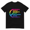 Motivational Inspirational Apparel Kindness Peace Equality Love  T-shirt