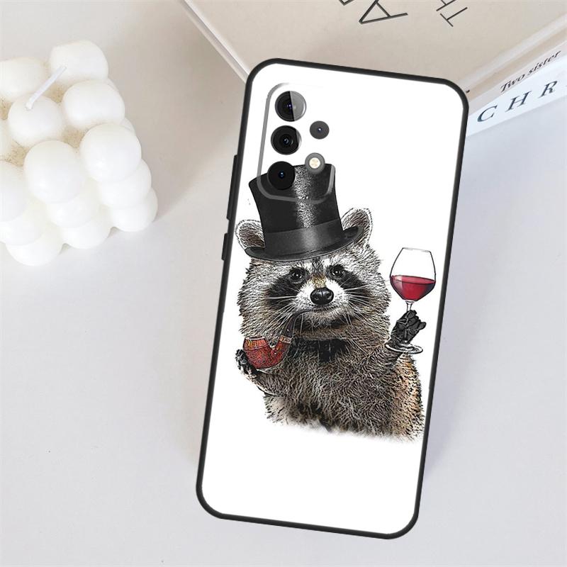 

Raccoon Animal For Samsung Galaxy A05 A06 A16 A26 A54 A34 A14 A22 A32 A52 A55 A35 A15 A53 A13 A36 A56 Case Samsung A53 5G