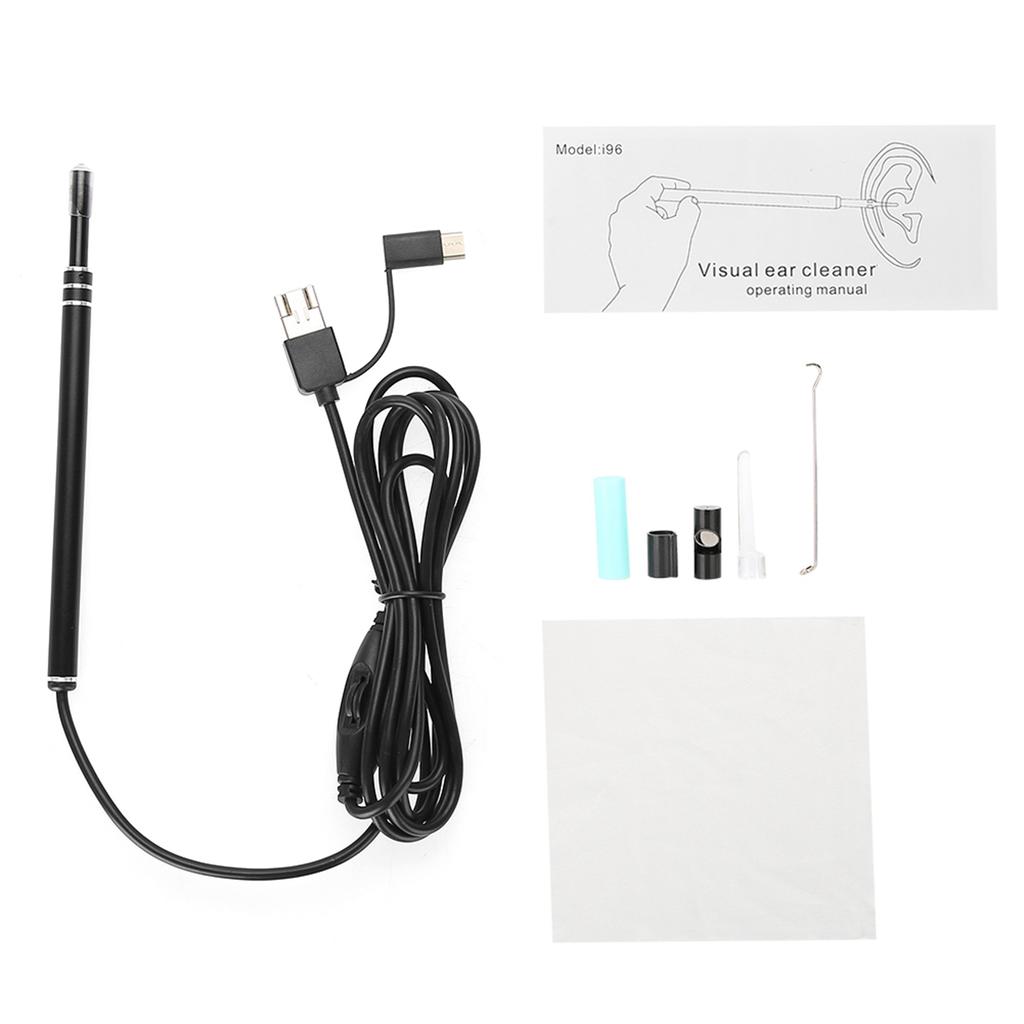 Medizinisches Otoskop Ohrenlöffel Mundhöhle Dentales Endoskop Inspektionsgerät mit LED-Licht