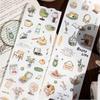 Retro Coffee-Themed Mini Journal Tape Set