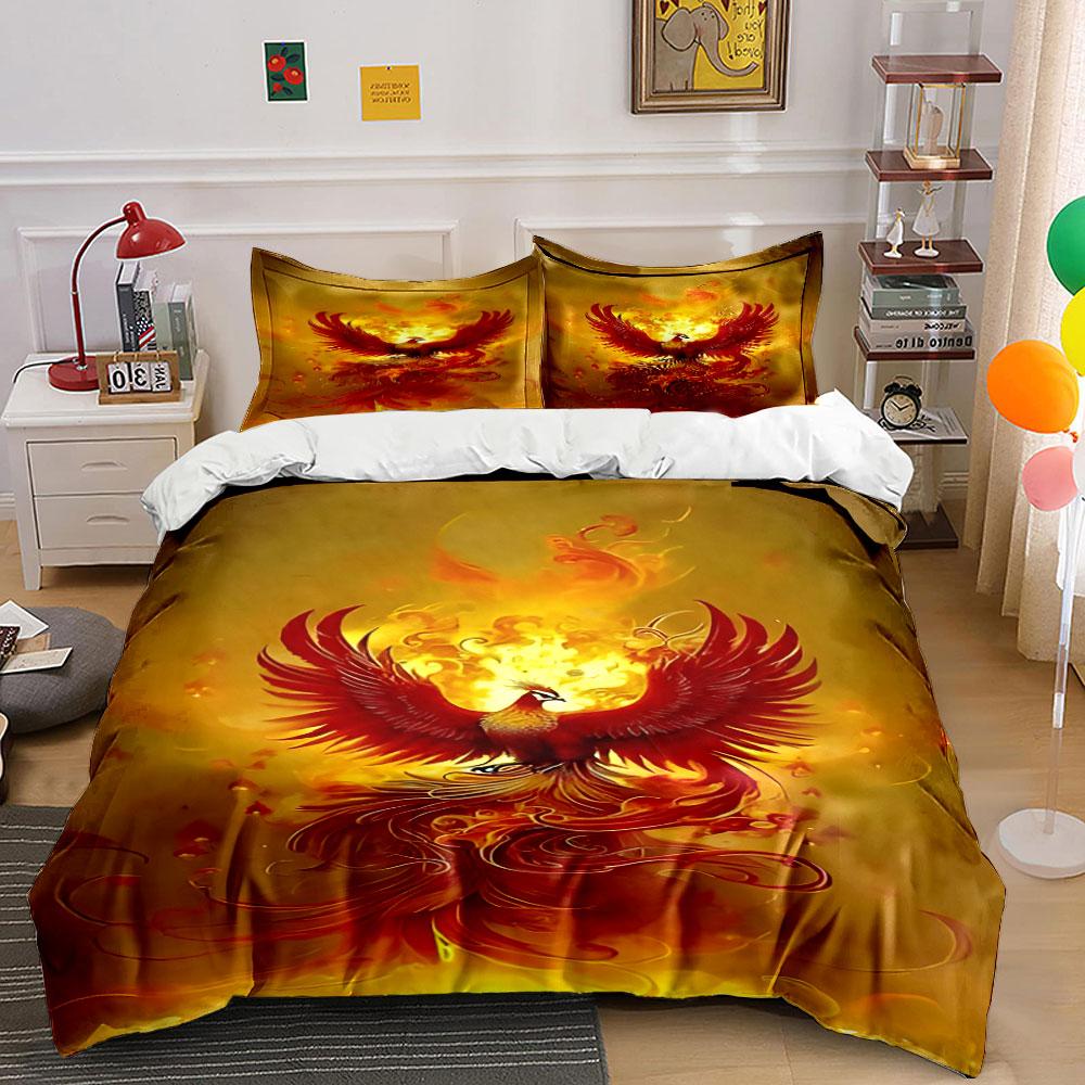 Fiery Phoenix Ascension Elegance Bedding sets Duvet covers Pillowcases(1* Duvet Cover 2* Pillowcases without duvet insert)