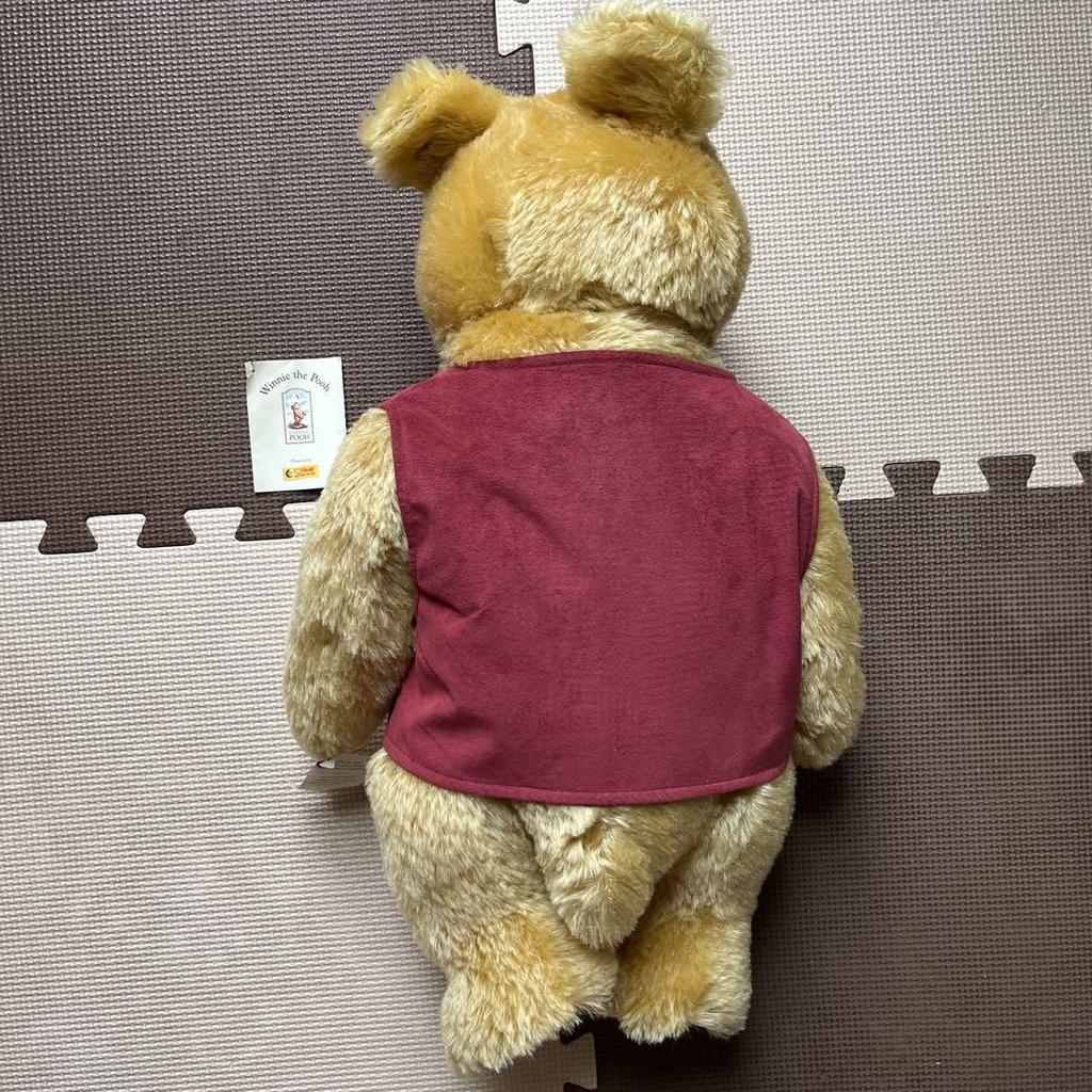 [USED] Steiff Winnie the Pooh Plush Toy Teddy Bear Disney Collector