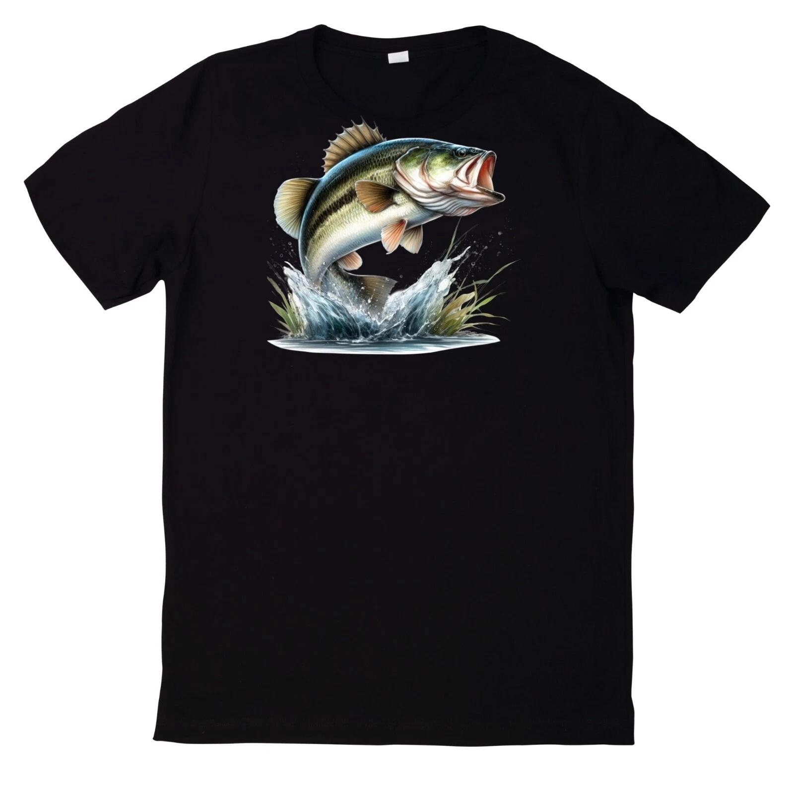 T-Shirt Lustiges Angler Fisch Motiv XXXXL