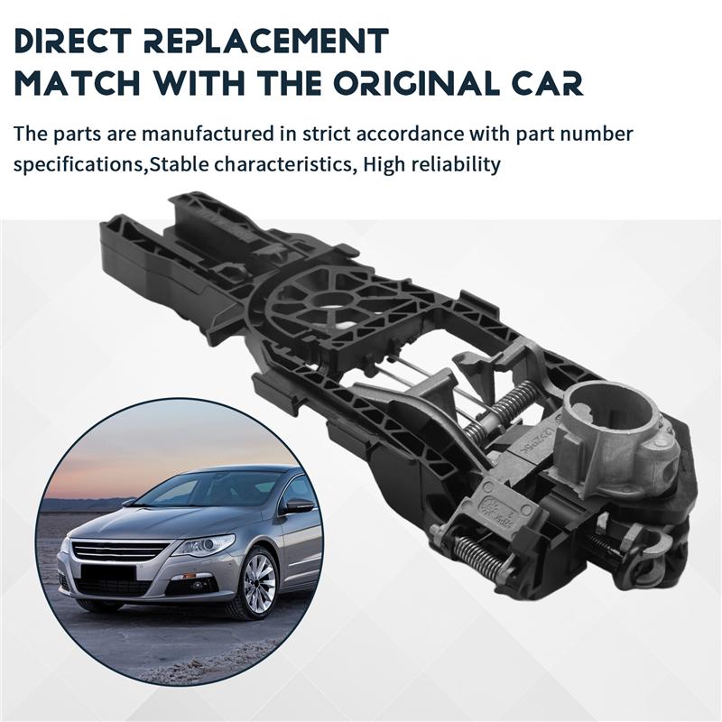 Car Accessories Exterior Door Handle Left Outer For  Passat 2006-2010 3C0837885H Carrier Bracket