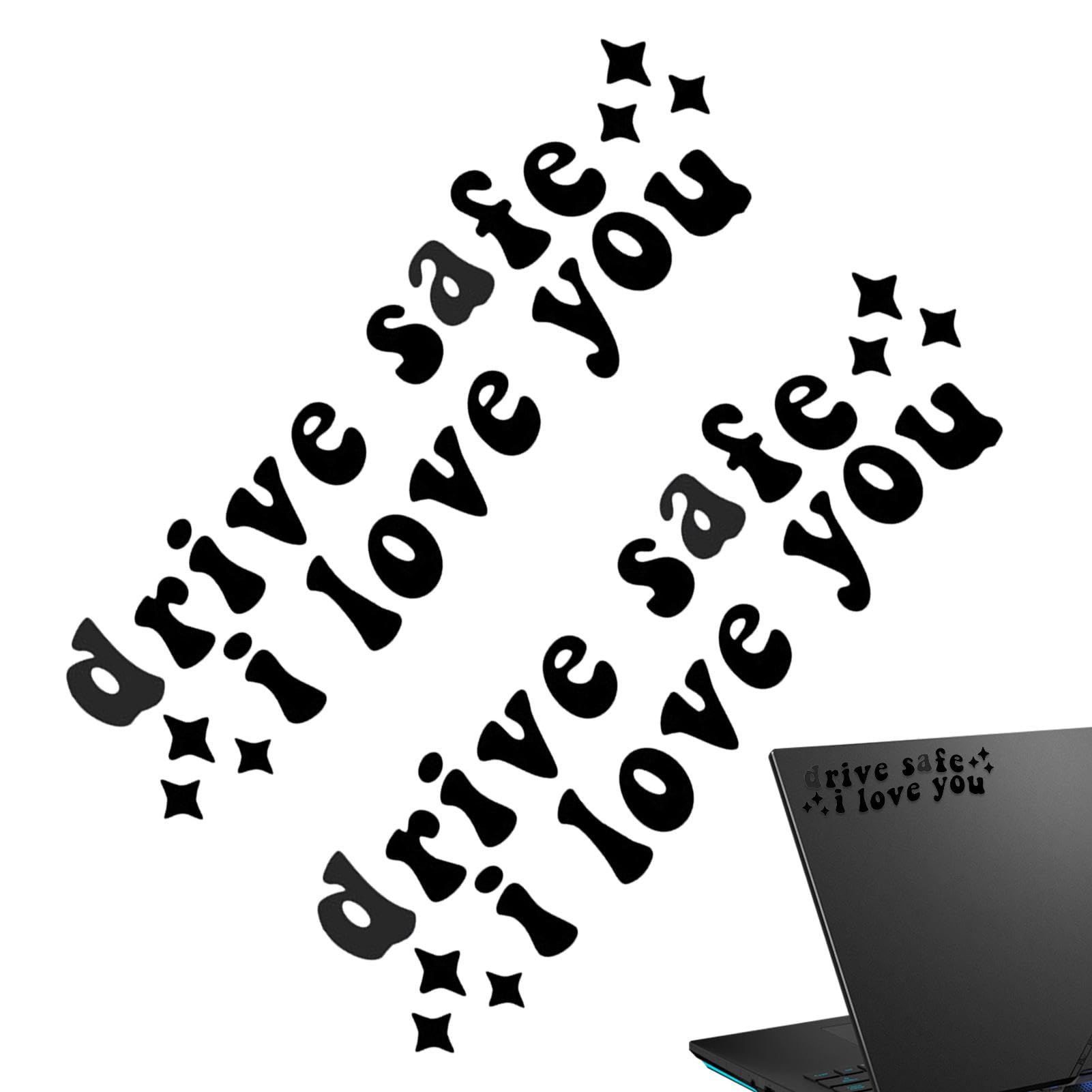 Car Decal Sticker Decoration, Car Affirmation Sticker | Vista Print Car Rearview Mirror Reflector See description