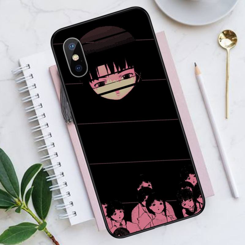 Serial Experiments Lain Phone Cases for iPhone 11 12 13 Mini Pro XS MAX 8 7 Plus X SE 2020 XR Luxury Brand Shell Funda