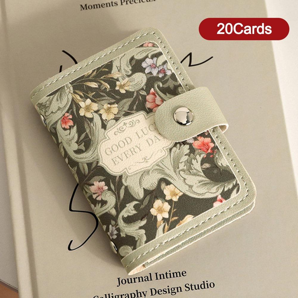 PU Leder Geld Tasche Große Kapazität Visitenkarten Fall Tragbare Karten Tasche Frauen