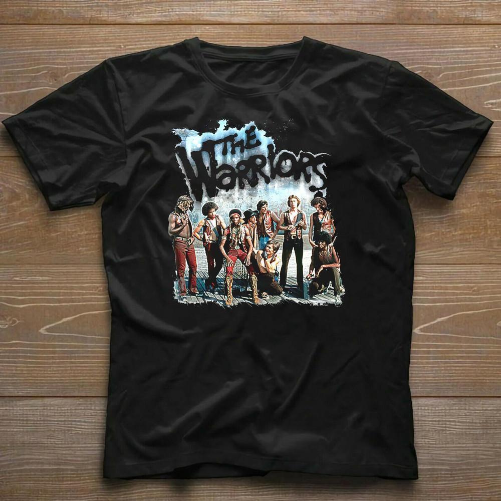 The Warriors T-shirt classic 1970s movie cotton white tee Shirt Unisex T-Shirt