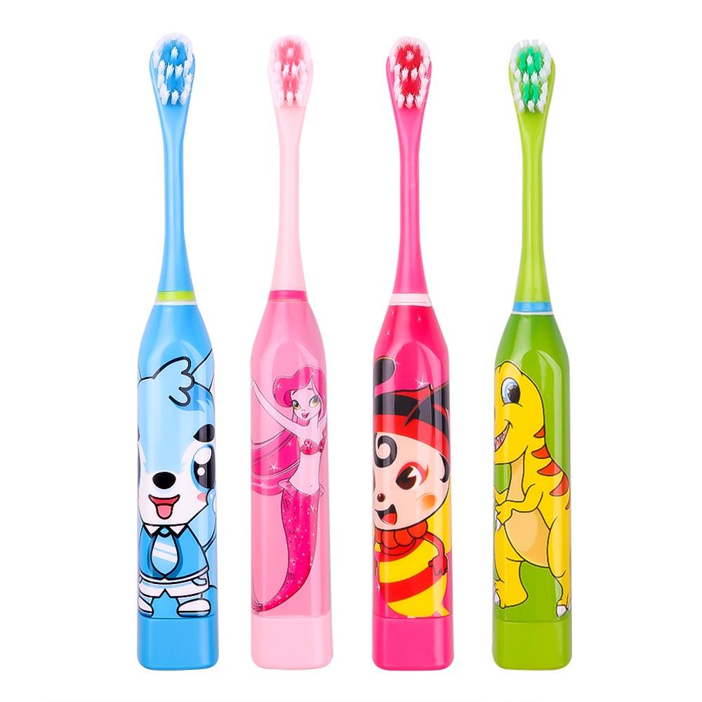Electric Sonic Toothbrush Soft Hair Waterproof Automatic Toothbrush With Cleaning Replacement Heads