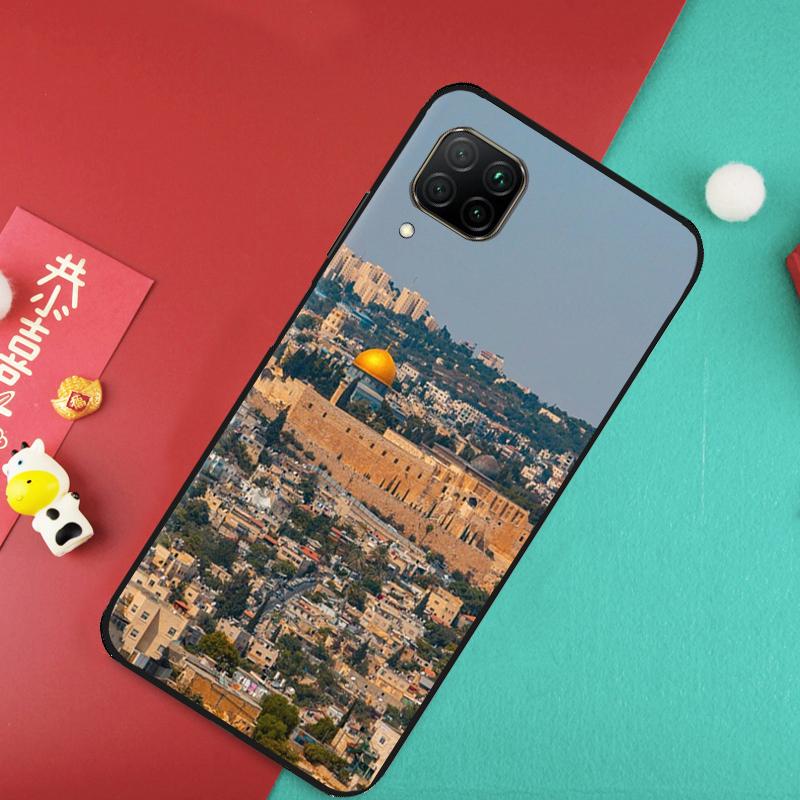 Jerusalem Dome of the Rock For Huawei Nova 12S 9 10 SE 7i 8i 11i 12i Y60 Y61 Y70 Y72 Y73 Y90 Y91 P20 P30 P40 Lite Case