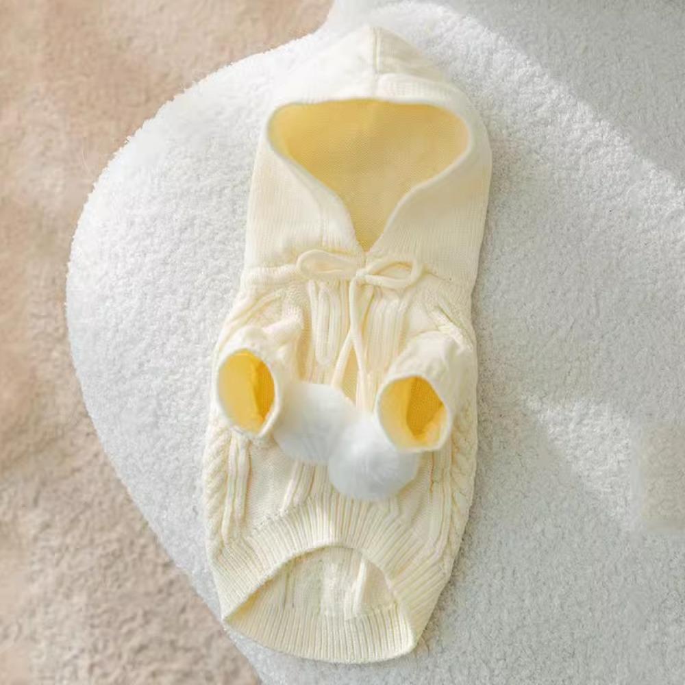 Autumn and Winter Colored Letters Small and Medium Dogs Bigbear Teddy Warm Puppy Dog Knitted Sweater Cat Pet Clothes