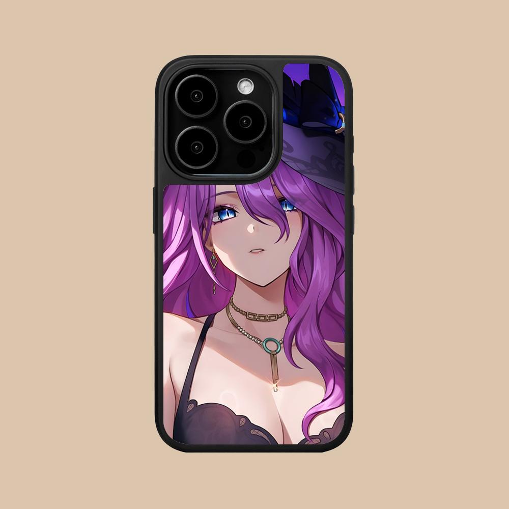 

HSR Jade Matte Surface Mobile Phone Case for iPhone 17 16 15 14 13 12 11 Air Pro Max Plus Colorful Cover iPhone 11