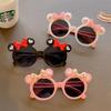 UV400 Kids Sunglasses Cute Cartoon Plastic Outdoor Sun Protection for Boys Girls Baby Travel Sport Eyewear Accessories