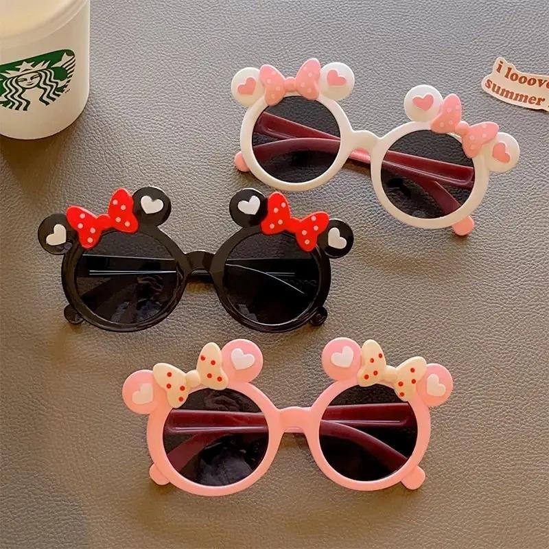 UV400 Kids Sunglasses Cute Cartoon Plastic Outdoor Sun Protection for Boys Girls Baby Travel Sport Eyewear Accessories