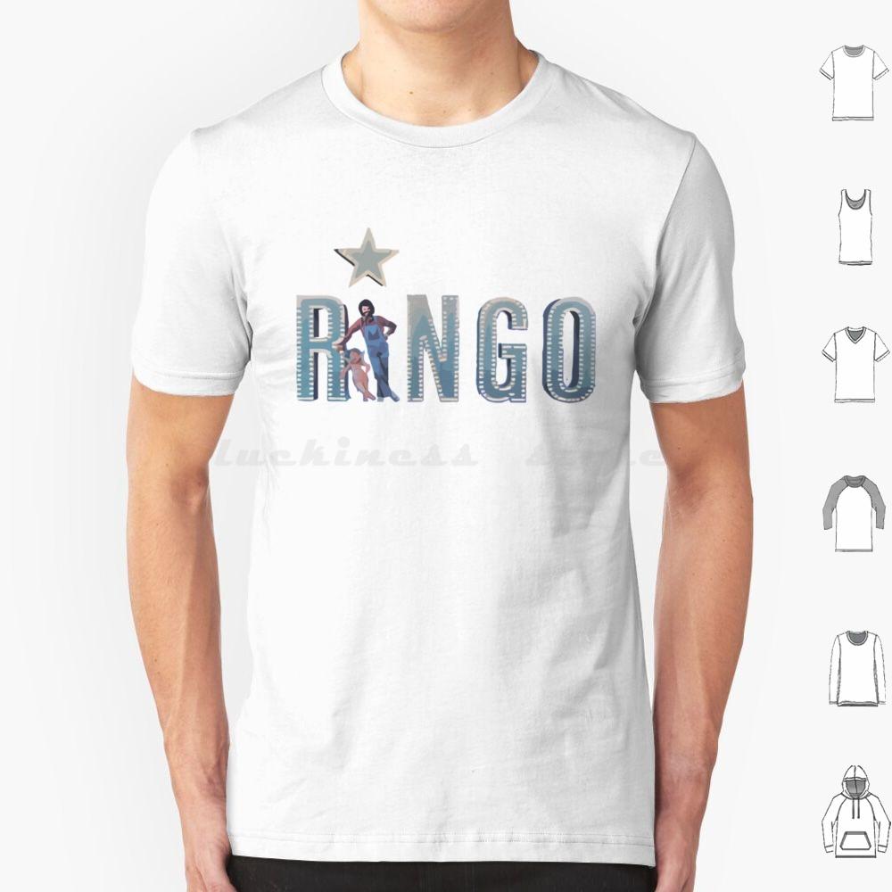 Ringo  1973 Minimalist Album Logo T Shirt Cotton Men Women DIY Print The Music 60s Classic Band Ringo 70s Paul John Here