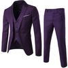 Abito casual da lavoro Abito a tre pezzi Abito da sposo Groomsman Abito da sposa Abito da uomo Abiti e giacche