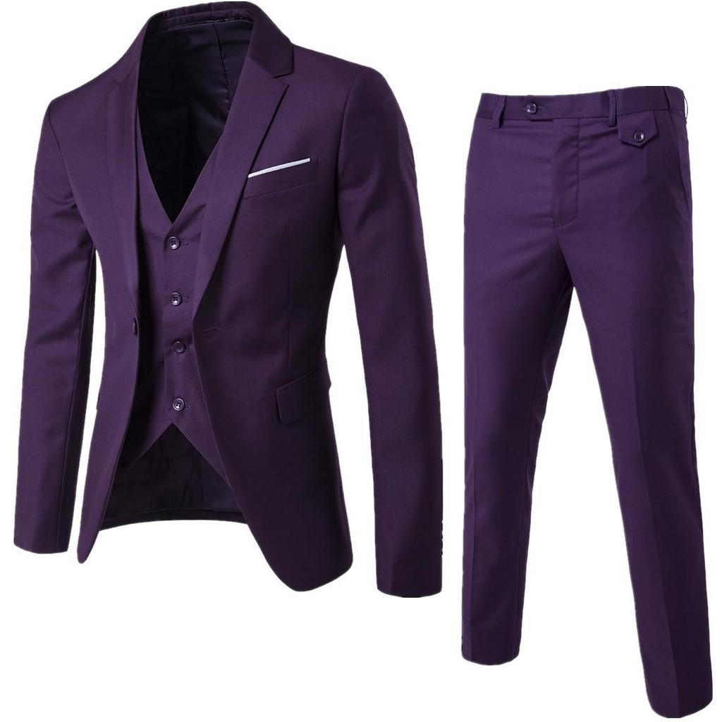 Abito casual da lavoro Abito a tre pezzi Abito da sposo Groomsman Abito da sposa Abito da uomo Abiti e giacche