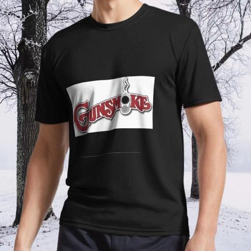 

gunsmoke Active T-Shirt Logo TEE T-Shirt Funny Size S to 5XL 4XL