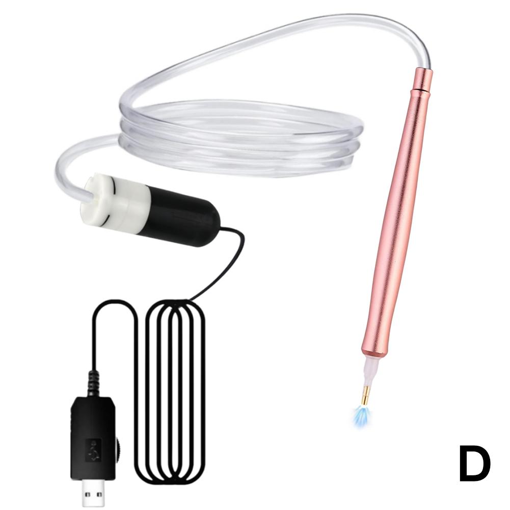 

Ручка для вышивки крестом DIY аксессуары для аппликатора для художественной ручки-дрель аксессуары для портативного всасывания бисера S2Q9 Golden-1set