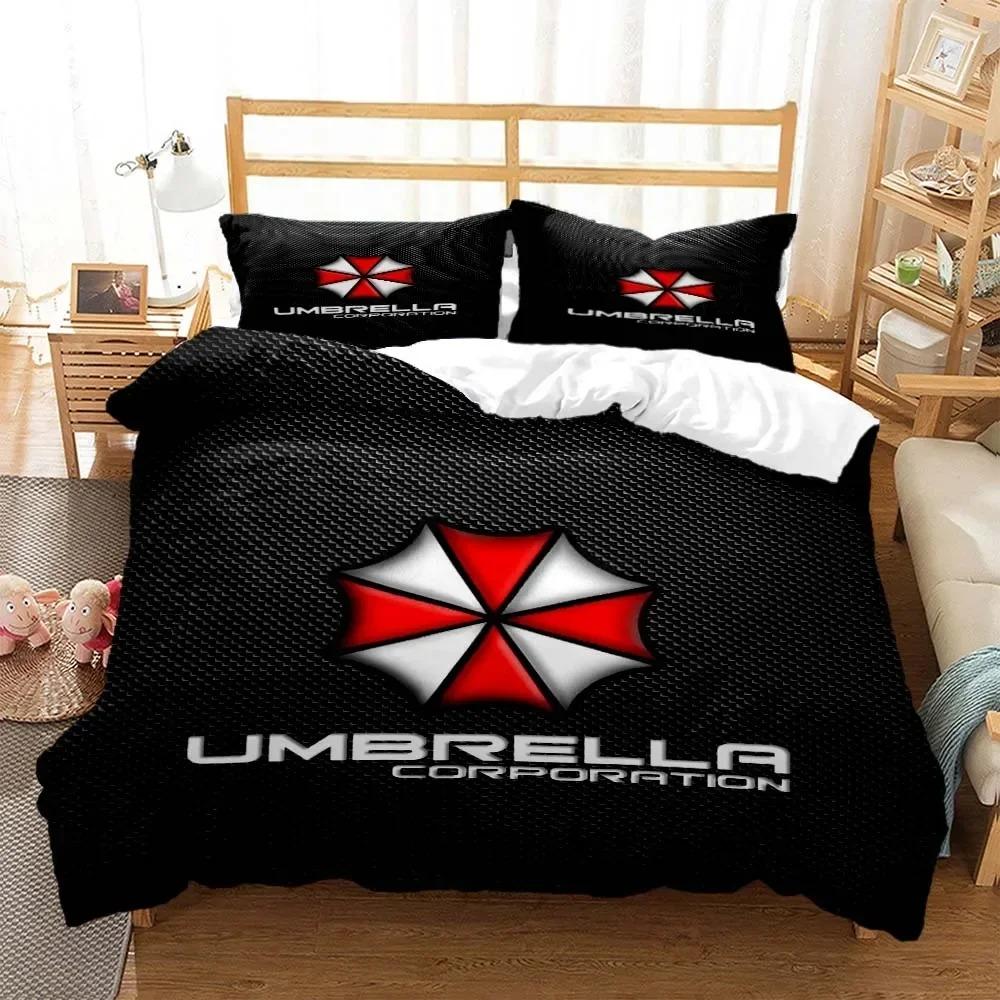 Regenschirm Zombie Firma Bedding Set For Bedroom Soft Modern Bedspreads Comefortable Kids Duvet Cover Quilt Cover And Pillowcase