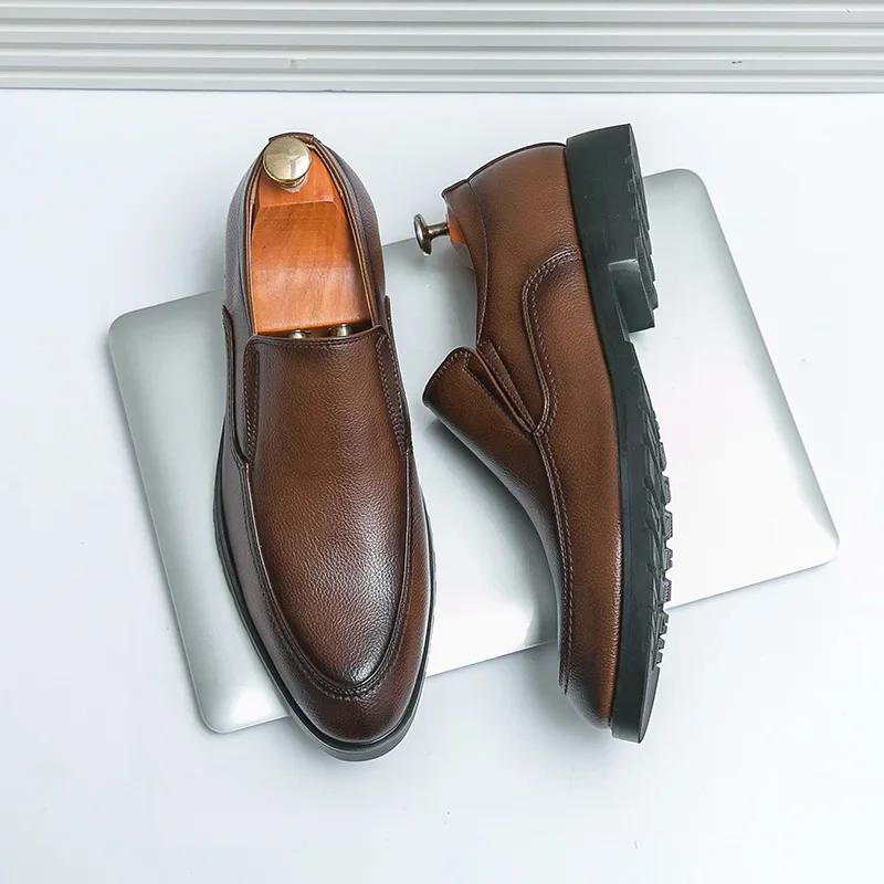 Luxus Herren Business-Schuhe Klassisch Italien Spitze Leder Schuhe Oxfords Formelle Business-Schuhe für Herren Hochzeitsschuh Zapatos Hombre