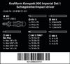 Wera 05018111001 Kraftform Kompakt 900 Interchangeable Set Imported from Screwdriver, 1-inch Size, 19-Piece [Officially Japan]